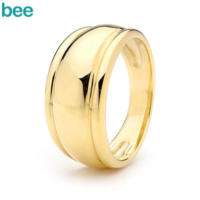 9ct Yellow Gold Slave Ring