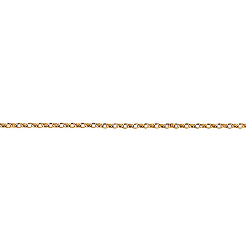 9ct Yellow Gold 60cm Oval Belcher Chain