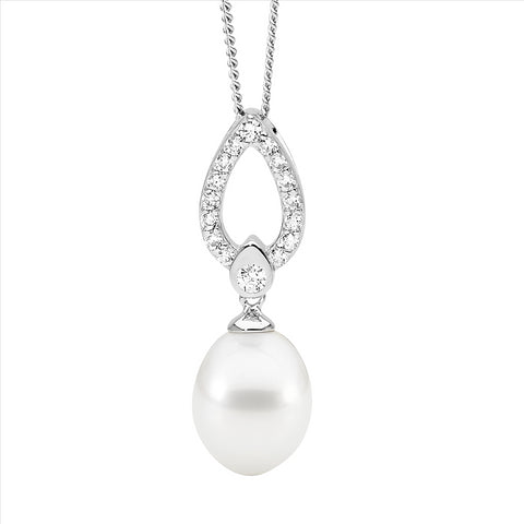 Sterling Silver Freshwater Pearl Pendant