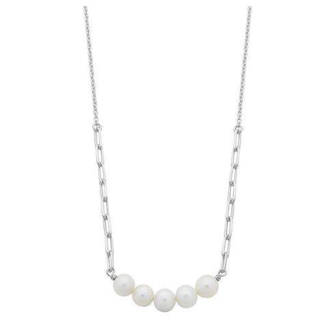 Sterling Silver Fresh Water Pearl Necklace