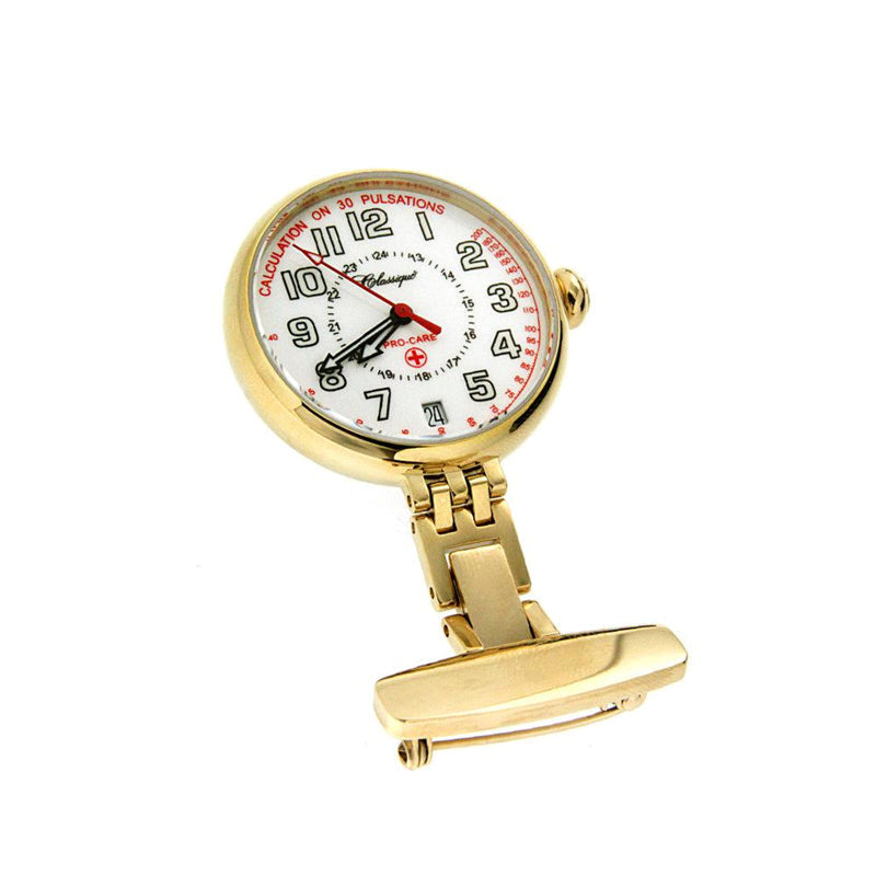 Gold Plated Nurse's Watch