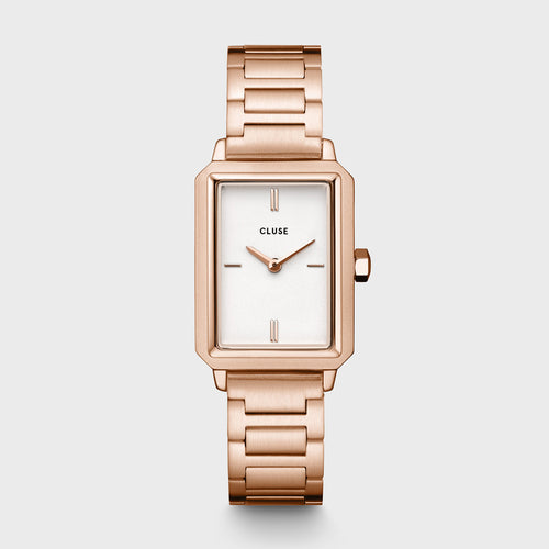 Cluse Fluette Rose Gold Plate Ladies Watch