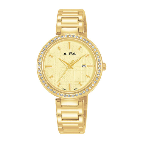 ALBA Ladies Gold Dress Watch