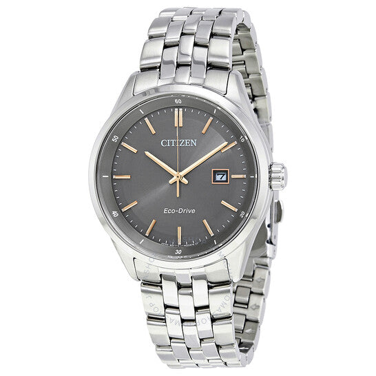 Citizen Gents Eco-Drive Silver Watch