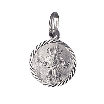 Sterling Silver Saint Christopher Pendant