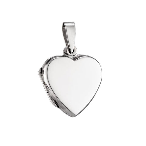 Silver Heart Shaped Locket