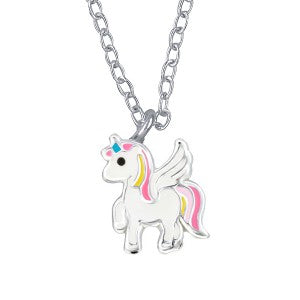 Sterling Silver Unicorn Pendant