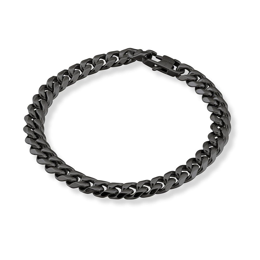 Blaze Gents Stainless Steel Black Bracelet