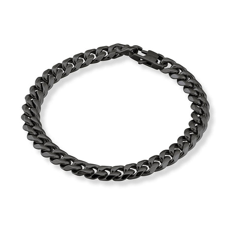 Blaze Gents Stainless Steel Black Bracelet