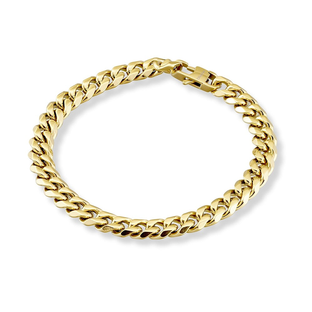 Cuban link online chain bracelet