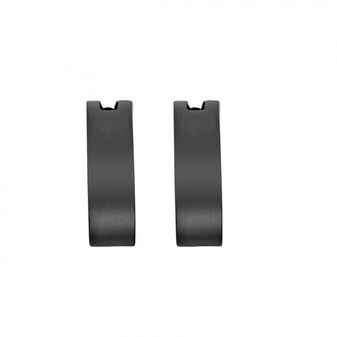 Blaze Stainless Steel Matte Black Huggies