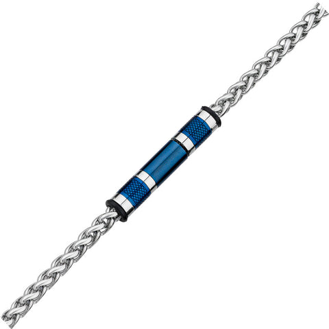 Stainless Steel Blue Plated Bracelet